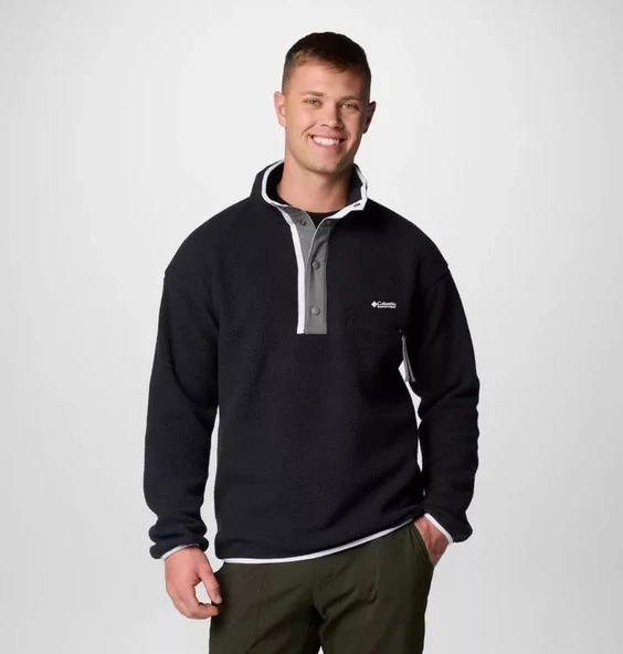 Columbia Men's Helvetia™ II Half Snap Fleece Pullover Erkek Polar AM5780 ürün görseli 1