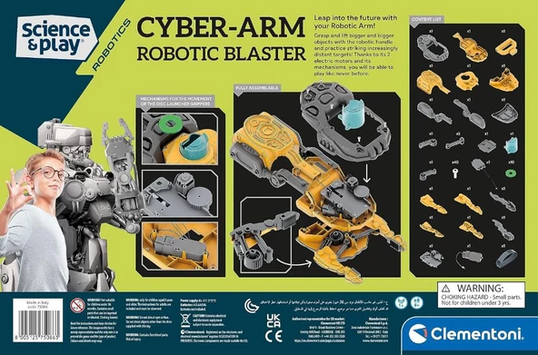 Clementoni Robotik Laboratuvarı Robotik Kol 75086 - Resim 8