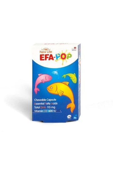 New Life Efa Pop 500 Mg Çiğnenebilir 30 Softjel ürün görseli 1