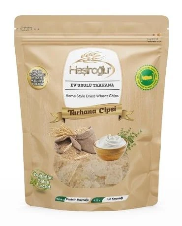 Haşiroğlu Ev Usulü Kaymaklı Tarhana Cips 450 g e ürün görseli 1