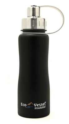 Eco Vessel Vidalı Kapaklı Yalıtımlı Termos 0.50 Litre-SİYAH ürün görseli 1
