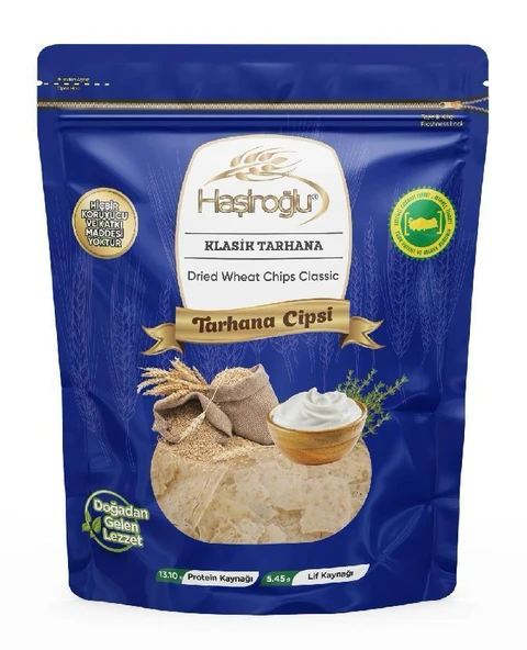 Haşiroğlu Çerezlik Klasik Doğal Tarhana Cips 225 g e ürün görseli 1