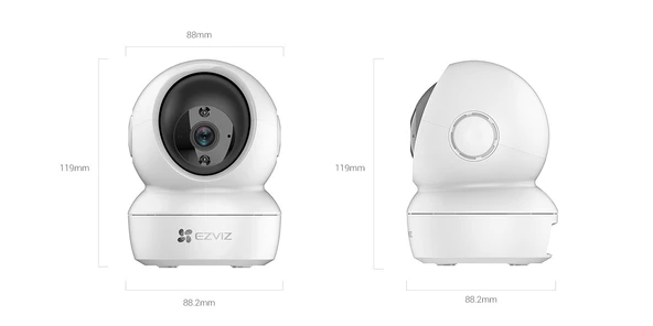 CS-H6C 2MP 360 PT Hareketli Kamera - Resim 2