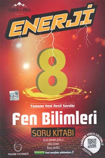 PALME 8.SINIF ENERJİ FEN BİLİMLERİ SORU KİTABI ürün görseli 1