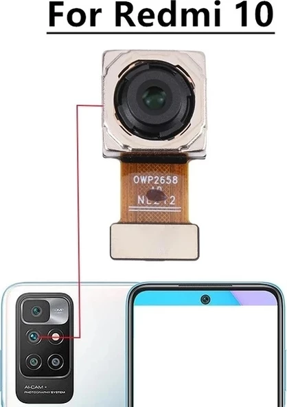 REDMİ 10 ARKA KAMERA ürün görseli 1