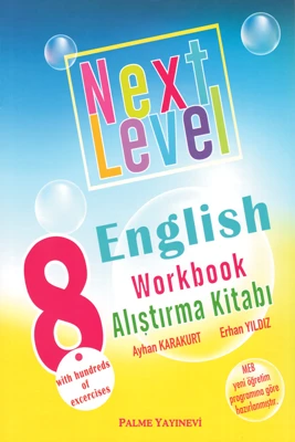 PALME 8.SINIF ENGLISH WORK BOOK ALIŞTIRMA KİTABI NEXT LEVEL ürün görseli 1