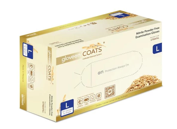Gloveon Coats Eldiven Egzema 50 LI LARGE ürün görseli 1