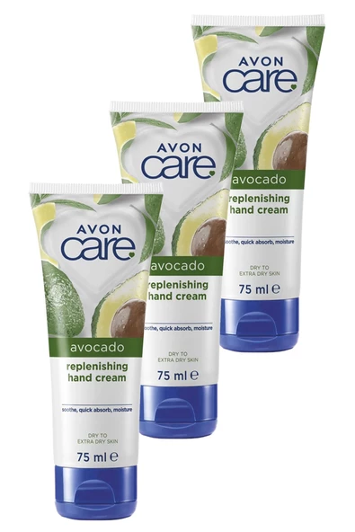 Care Kuru Ciltler İçin Avokado Özlü El Krem 75 Ml. Üçlü Set ürün görseli 1