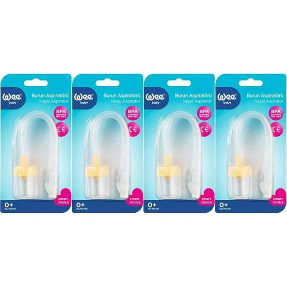 Wee Baby Burun Aspiratörü ve Temizleyici (4 Lü Set) ürün görseli 1