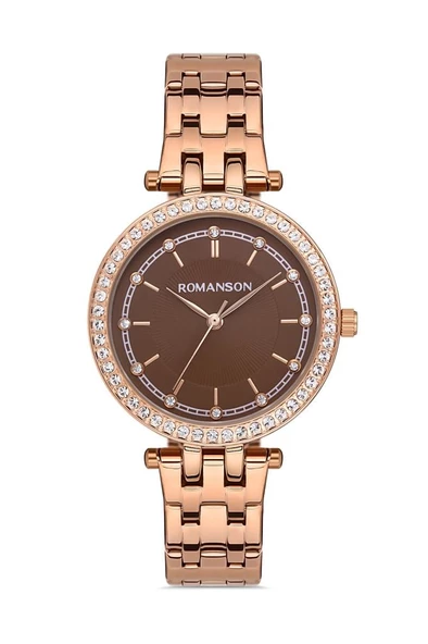 ROMANSON RM8A17TLRRAB6R ÇELİK KORDON ROSE GOLD KADIN KOL SAATİ ürün görseli 1