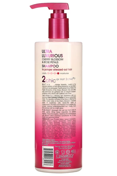 Giovanni 2chic Ultra-Luxurious Şampuan 710ML - Resim 2