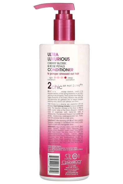 Giovanni 2chic Ultra-Luxurious Saç Kremi 710ML - Resim 2