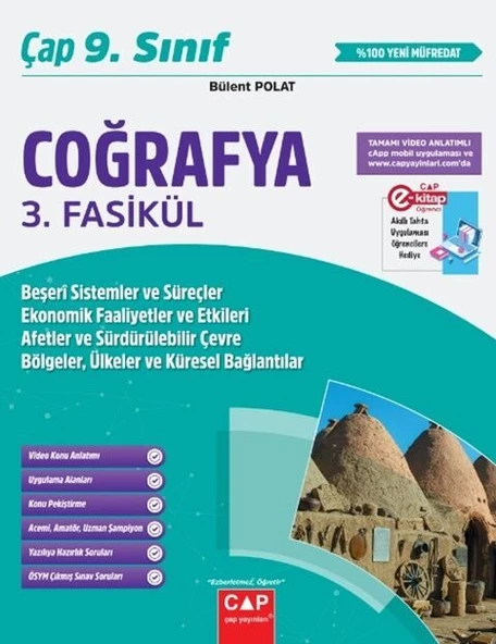 Çap Yayınları 9. Sınıf Coğrafya Seti - Resim 4