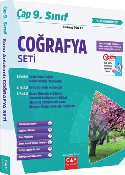 Çap Yayınları 9. Sınıf Coğrafya Seti - Resim 5