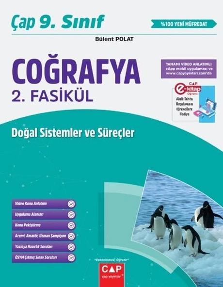 Çap Yayınları 9. Sınıf Coğrafya Seti - Resim 3