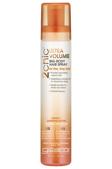 Giovanni 2chic Ultra-Volume Hacimlendirici Saç Spreyi 147ML ürün görseli 1