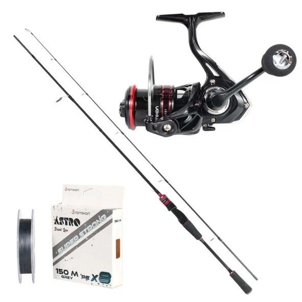 REMIXON FOCUS RD 2.30M 3-25GR 2P KAMIŞ+RD2000S 5+1BB MAKARA, SET  Standart Standart ürün görseli 1