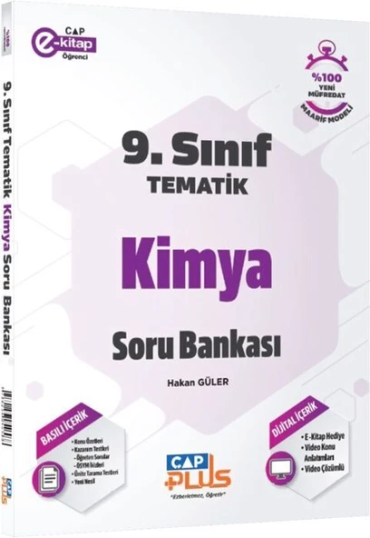 Çap Yayınları 9. Sınıf Kimya Tematik Soru Bankası ürün görseli 1