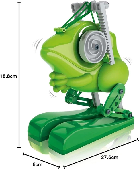 Clementoni Robotik Lab Jumping Bot 64956 - Resim 3