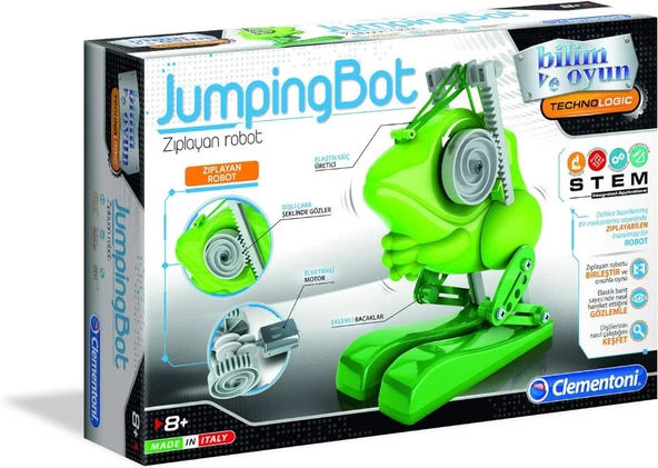Clementoni Robotik Lab Jumping Bot 64956 - Resim 5