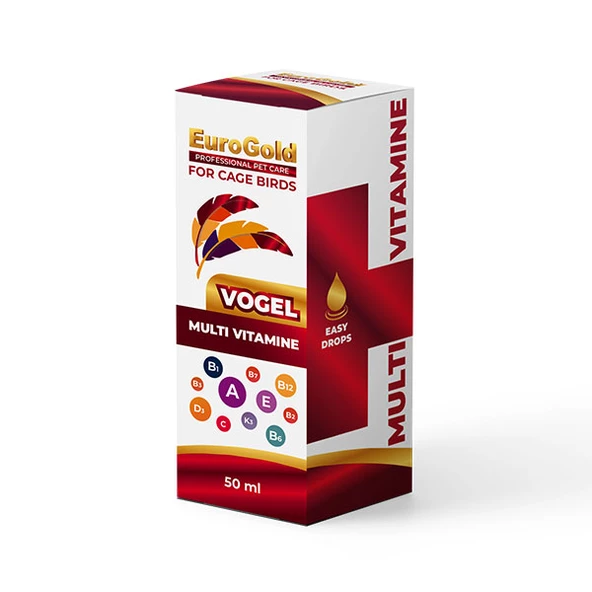 EuroGold Vogel Multi Vitamine Damla 50 ml ürün görseli 1