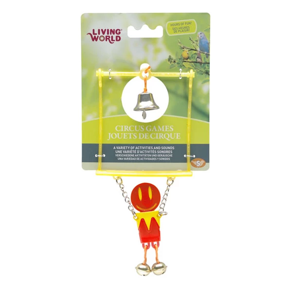 Living World Trapez Kuş Oyuncağı (Kırmızı) ürün görseli 1