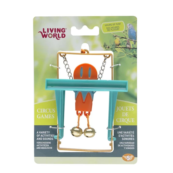 Living World Maymunlu Kuş Oyuncağı (Turuncu) ürün görseli 1