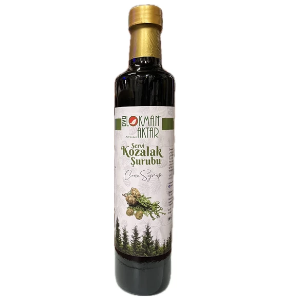 Servi Kozalağı Şurubu 500ml Cupressus Sempervirens 1Adet, Lokman Aktar ürün görseli 1