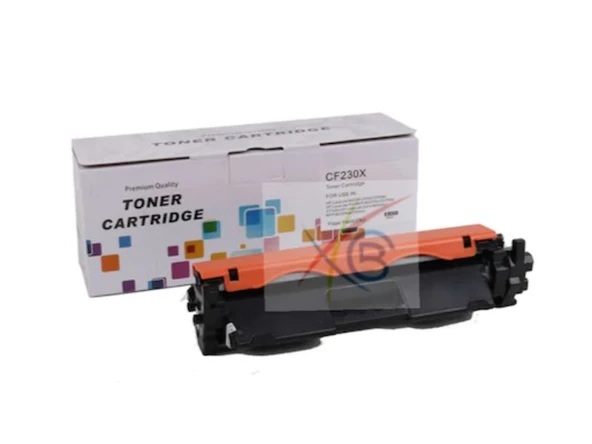 HP CF230X-CRG051H Muadil ÇİPLİ Siyah Toner M203-M227MFP (3500 Sf) ürün görseli 1