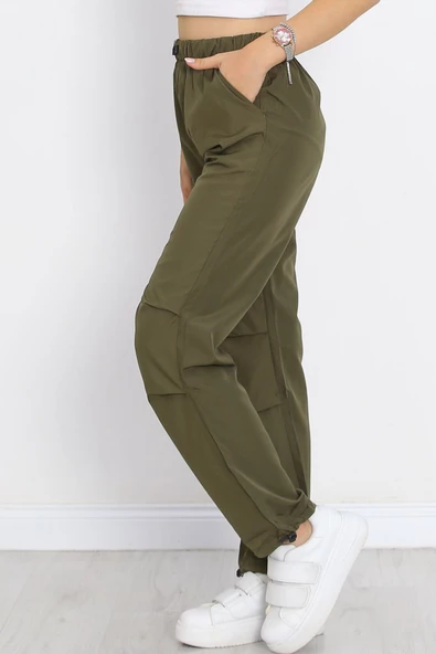 Paraşüt Kumaş Pantolon Haki - Resim 3
