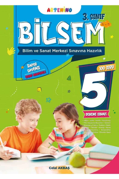 3. Sınıf Bilsem Sınavına Hazırlık 5’li Deneme Sınavı ürün görseli 1