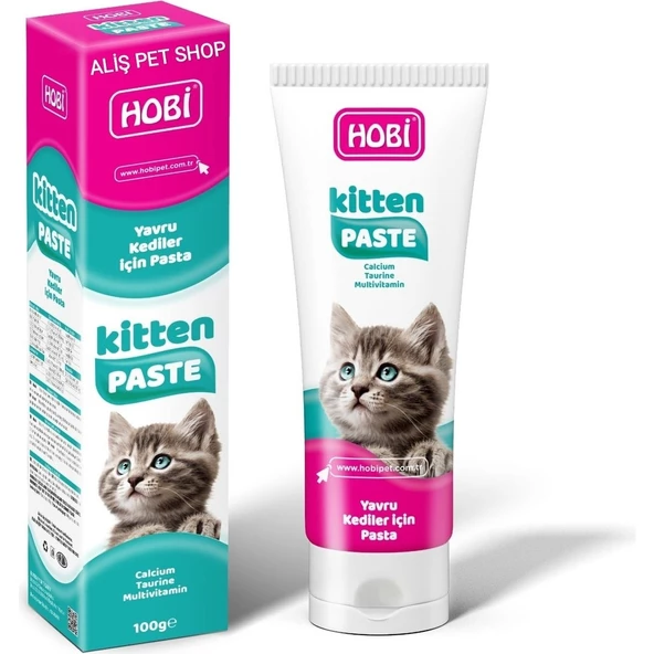 HOBİ Kitten Paste Yavru Kediler Için Multivitamin Pastası 100GR ürün görseli 1