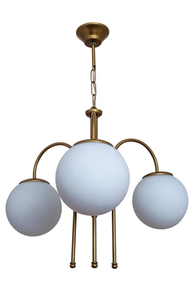 D-light Baston 3'lü Avize Beyaz - Resim 2