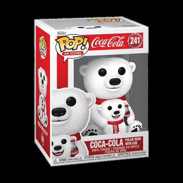 Funko Pop Ad icon Coca-Cola Polar Bear With Cub 241 ürün görseli 1