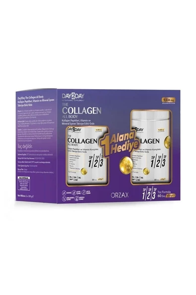 Day2Day The Collagen All Body Toz 300 Gr - 1 Alana 1 Bedava ürün görseli 1
