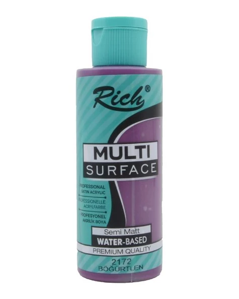 Rich Multi Surface Akrilik Boya Böğürtlen 120cc ürün görseli 1