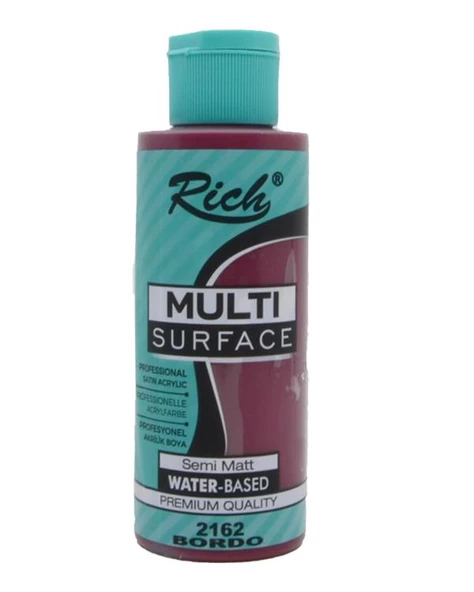 Rich Multi Surface Akrilik Boya Bordo 120cc ürün görseli 1