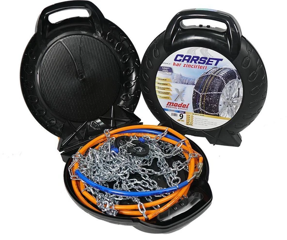 Carset 225/40R16 Grup:8 Seri X Takmatik Otomobil Kar Zinciri (Paket İçeriği 2 adettir) ürün görseli 1