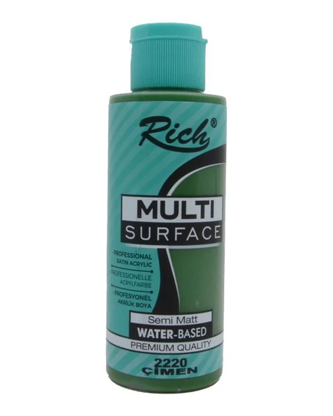 Rich Multi Surface Akrilik Boya Çimen 120cc ürün görseli 1
