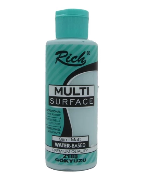 Rich Multi Surface Akrilik Boya Gökyüzü 120cc ürün görseli 1