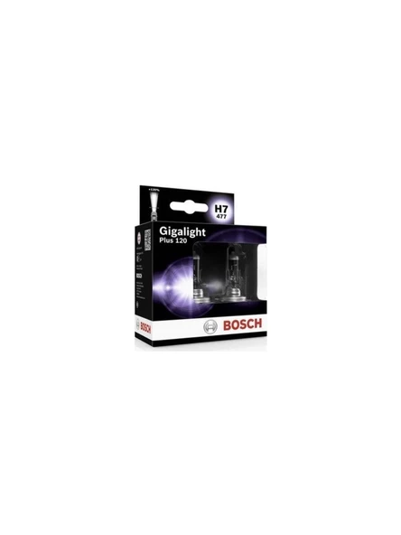 Bosch Gigalight Plus 120 H7 Ampul 2'li Set - Resim 2
