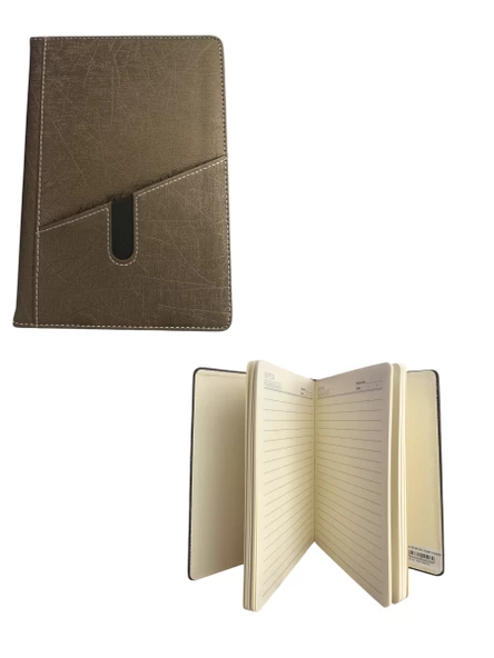 Aytan 25-06 Deri Kapak modelist Defter – A5 Çizgili 116 Ypr ürün görseli 1