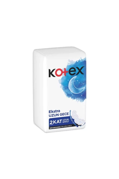 Kotex Ultra 9'lu Extra Uzun Gece - 2'li Paket ürün görseli 1