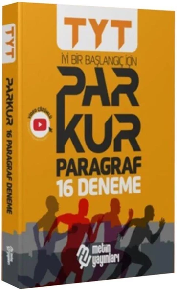 TYT Paragraf Parkur 16 Deneme Metin Yayınları ürün görseli 1