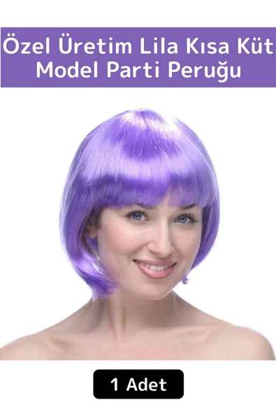 Premium Kolay Çıkarıp Takılabilir Dayanıklı Eğlenceli Etkinlik Kostüm Cadılar Bayramı Parti Peruğu ürün görseli 1