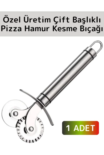 Yüksek Kaliteli Uzun Ömürlü Çift Taraflı Pizza Hamur Kesme Doğrama Şekillendirme Dilimleme Bıçağı ürün görseli 1