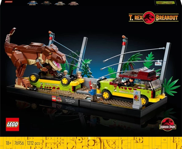 LEGO 76956 Jurassic World T. rex Kaçışı ürün görseli 1