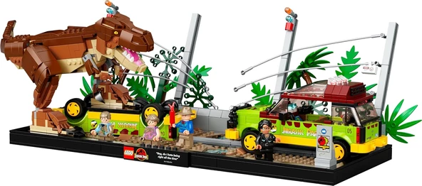 LEGO 76956 Jurassic World T. rex Kaçışı - Resim 3