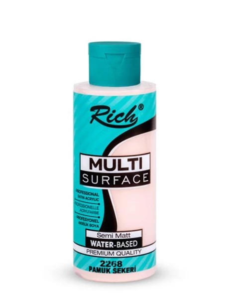 Rich Multi Surface Akrilik Boya Pamuk Şekeri 120cc ürün görseli 1