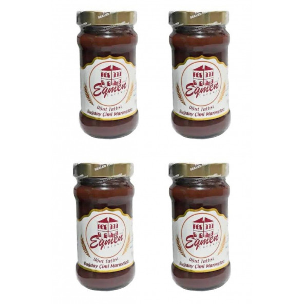 Buğday Çimi Marmelatı(uğut tatlısı,sümelek)360 gr. 4 kavanoz ürün görseli 1